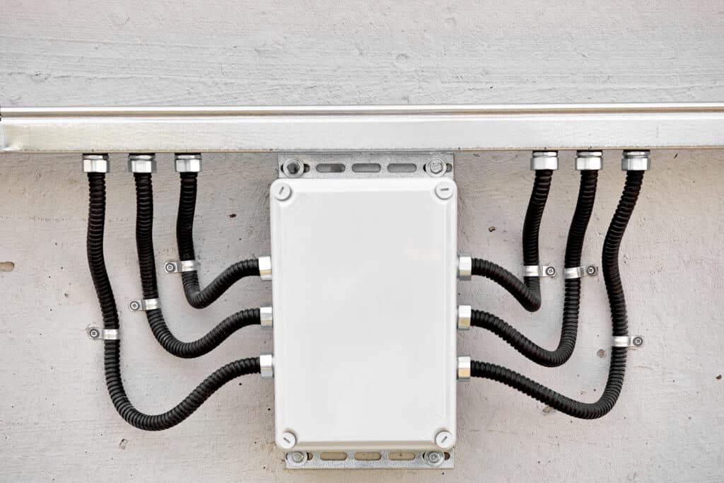 Covering Junction Boxes.