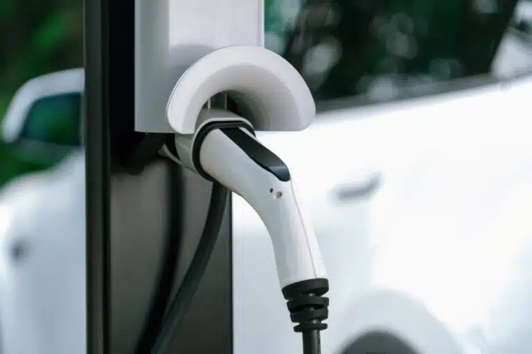 Electric Vehicle Charging Station.
