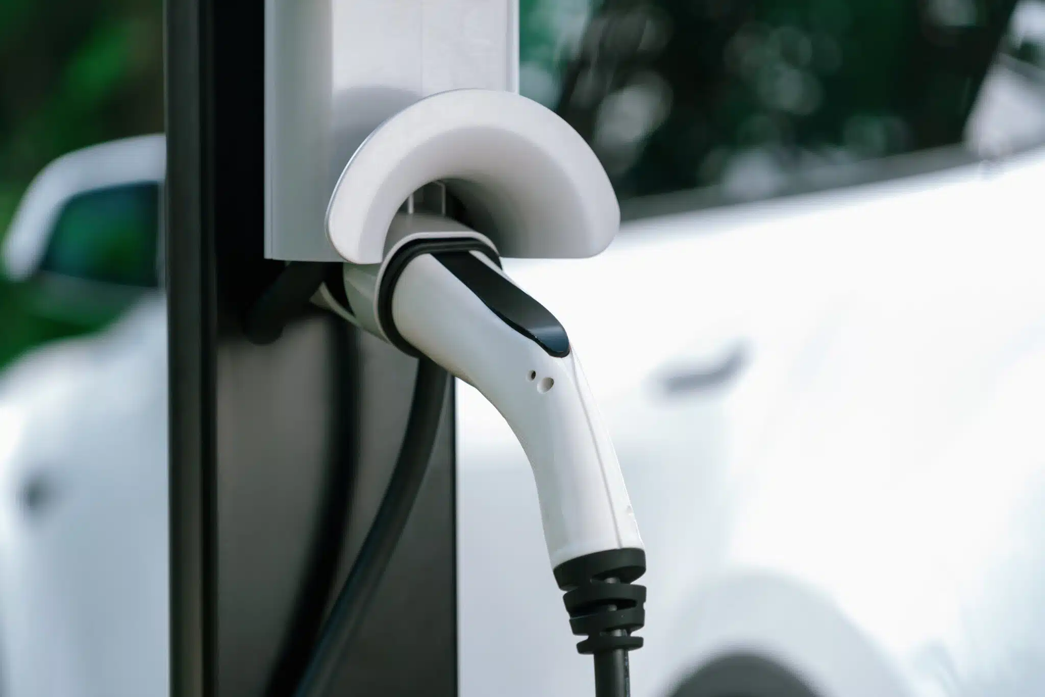 Electric Vehicle Charging Station.