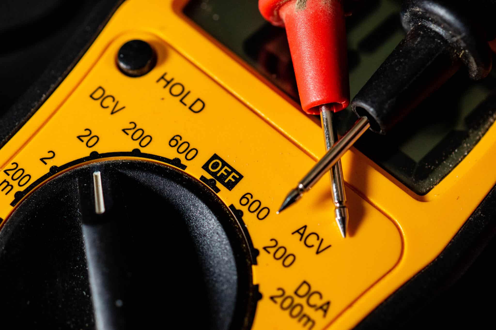 Electrical Load Analysis, Multimeter and Probes.